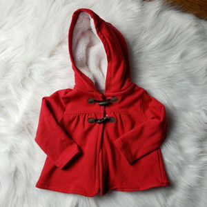 [Carters] NWOT Red 18 Month Toggle Jacket